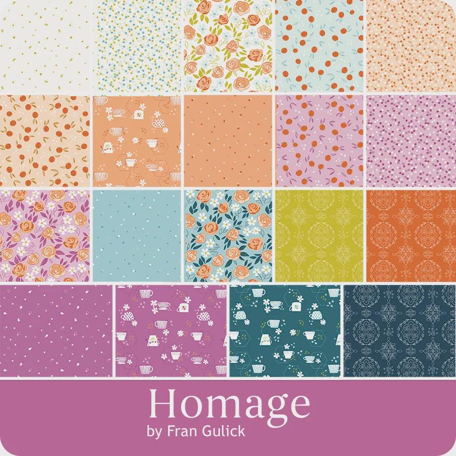 Riley Blake Designs | Fran Gulick | Homage | Fat Quarter Bundle