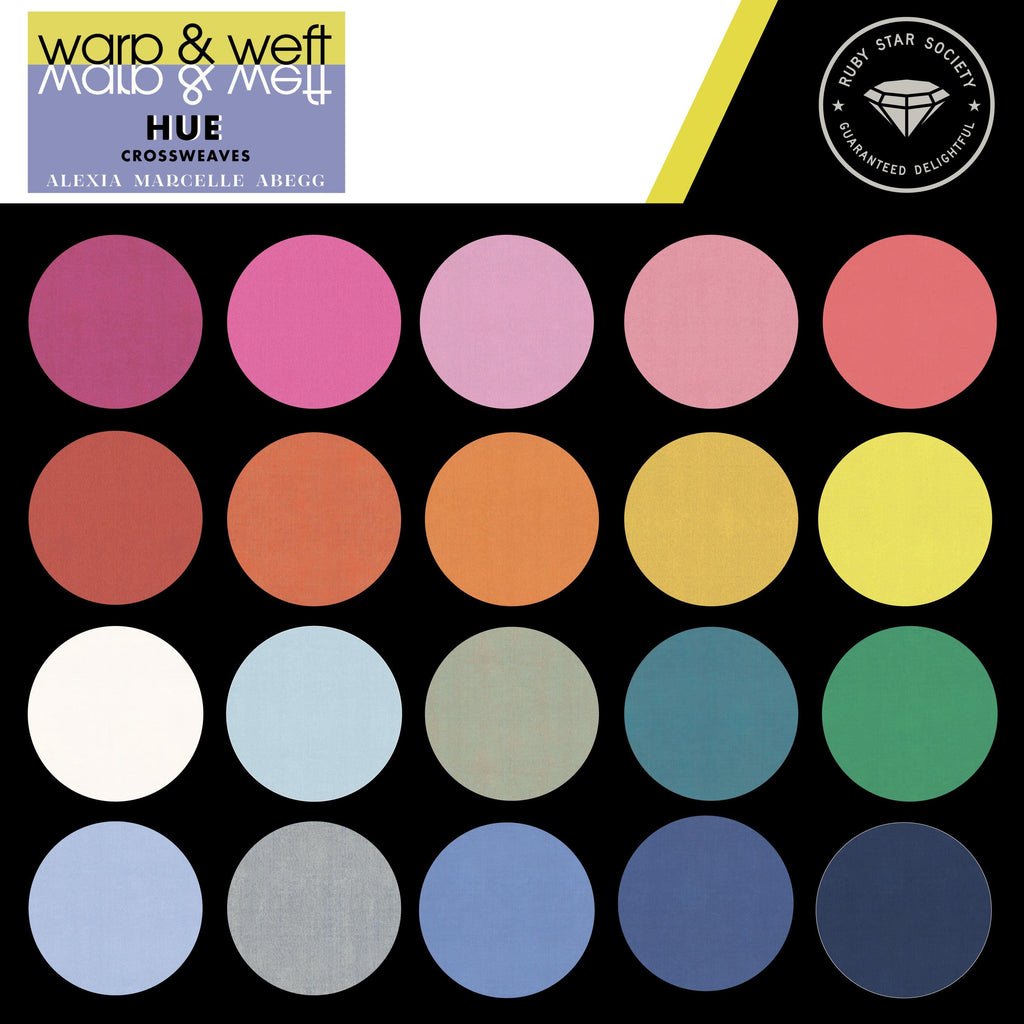 Ruby Star Society | Warp & Weft Hues | Layer Cake® RS4108LC