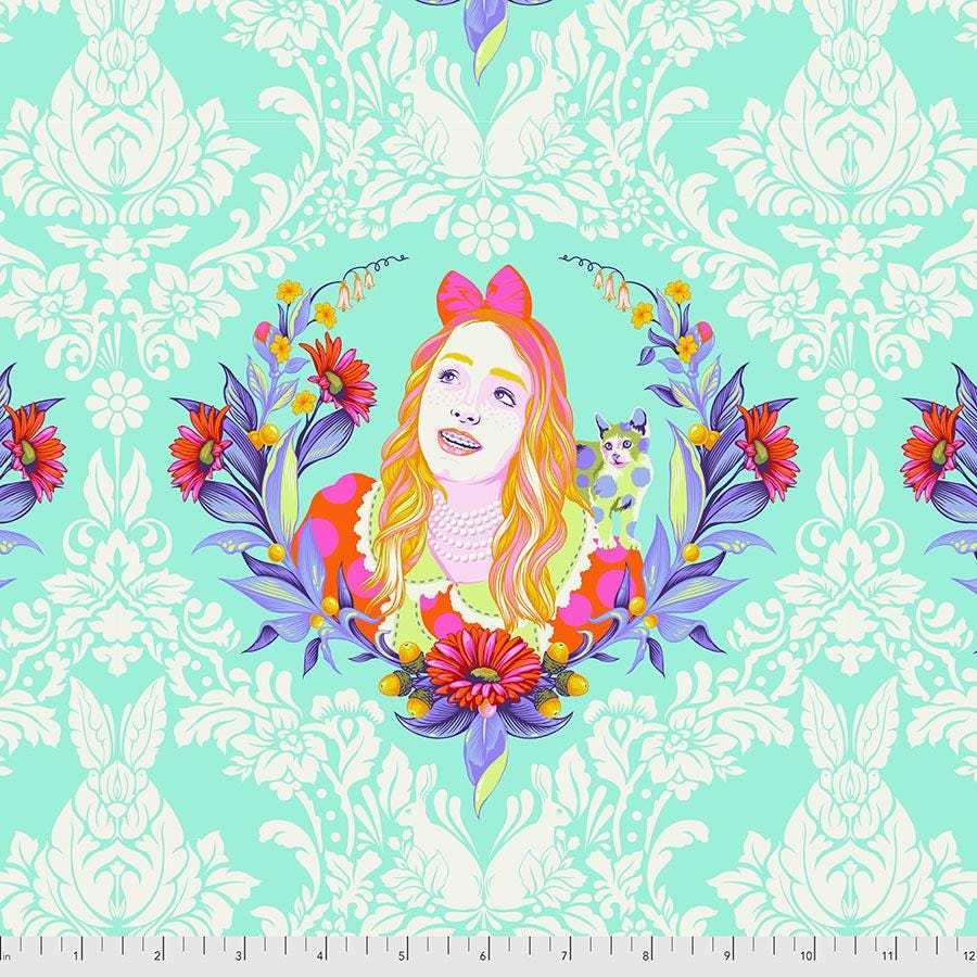 Curiouser & Curiouser - Alice, Daydream - By Tula Pink for Free Spirit Fabrics
