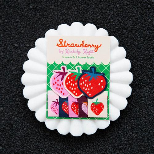 Ruby Star Society | Lolly Tags Strawberry in Classic (8 tags)