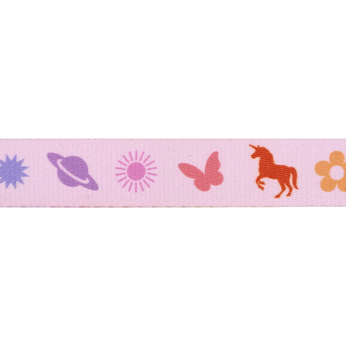 Tula Pink | Legendary Webbing 1" Charmed in Wild Orchid (3 yards)