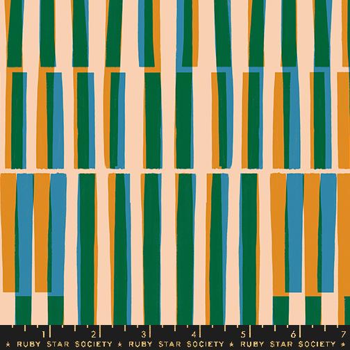 Ruby Star Society | Geometry | Vintage Stripes in Turmeric