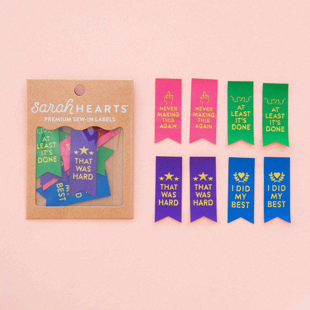 Award Ribbon Multipack Woven Sewing Labels