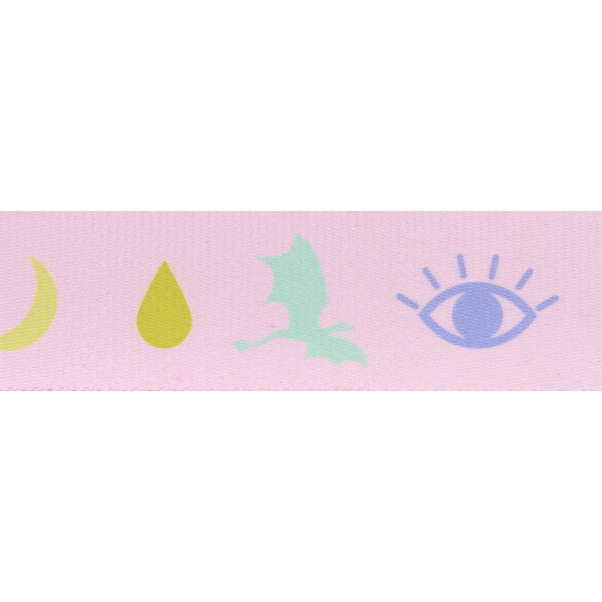 Tula Pink | Legendary Webbing 1.5" Charmed in Wild Orchid (Cut by the Yard)