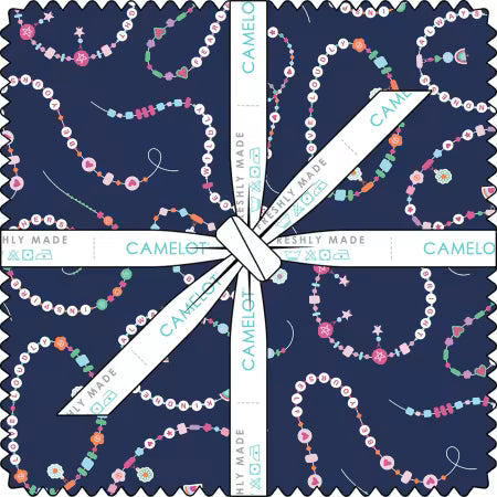 Camelot Fabrics | Friendship Bracelet Club | 10" Squares