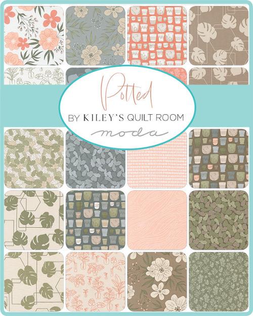 Kiley's Quilt Room | Potted | Fat Quarter Bundle 34 skus 26140AB