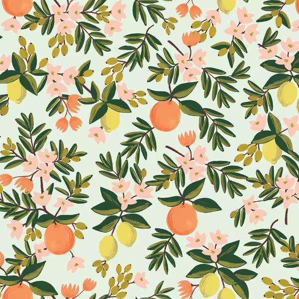 Rifle Paper Company | Primavera | Citrus Floral in Mint