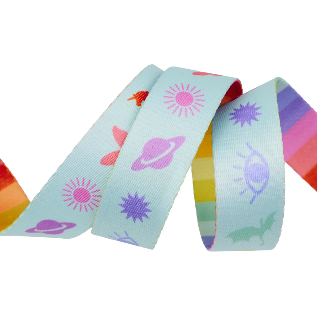 Tula Pink | Legendary Webbing 1" Charmed in Stardust (3 yards)