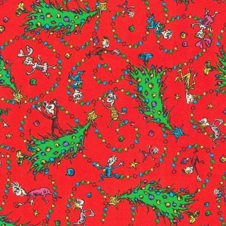 Robert Kaufman | How the Grinch Stole Christmas | Christmas Trees in Red