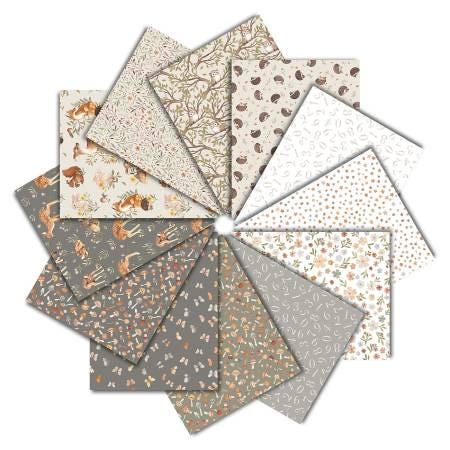 Dear Stella | Count on Me | Fat Quarter Bundle | 12pcs