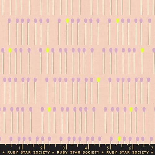 Ruby Star Society | LoFi Linens | Meet Your Match in Peach Blossom RS1132 15CL