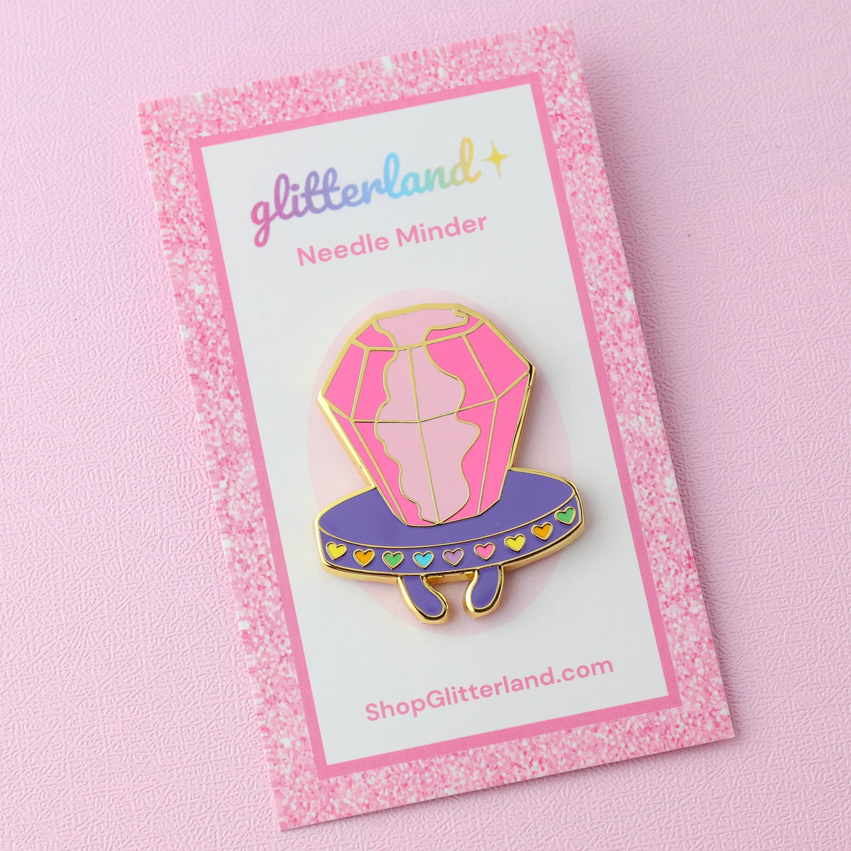 Glitterland | Ring Candy Needle Minder