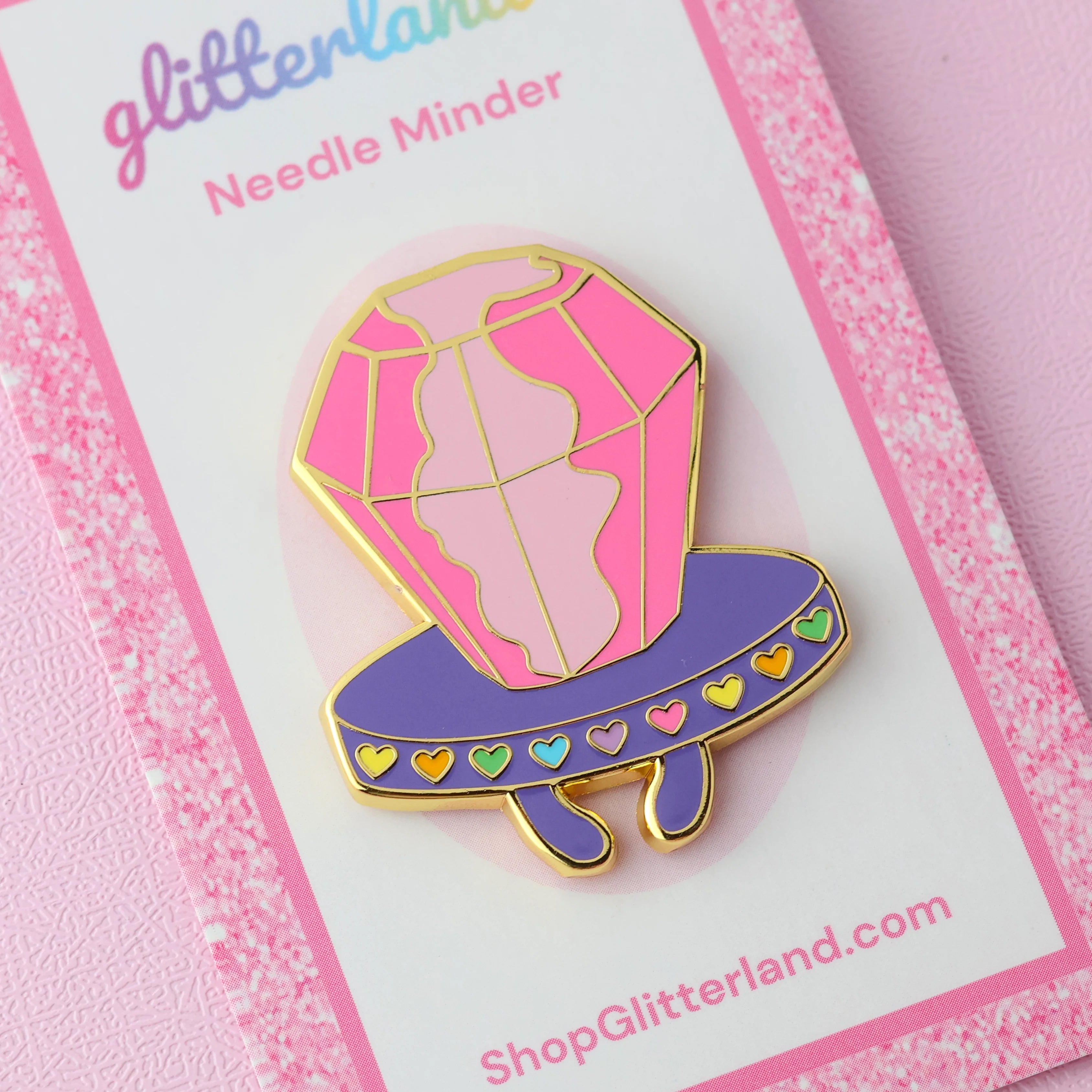 Glitterland | Ring Candy Needle Minder