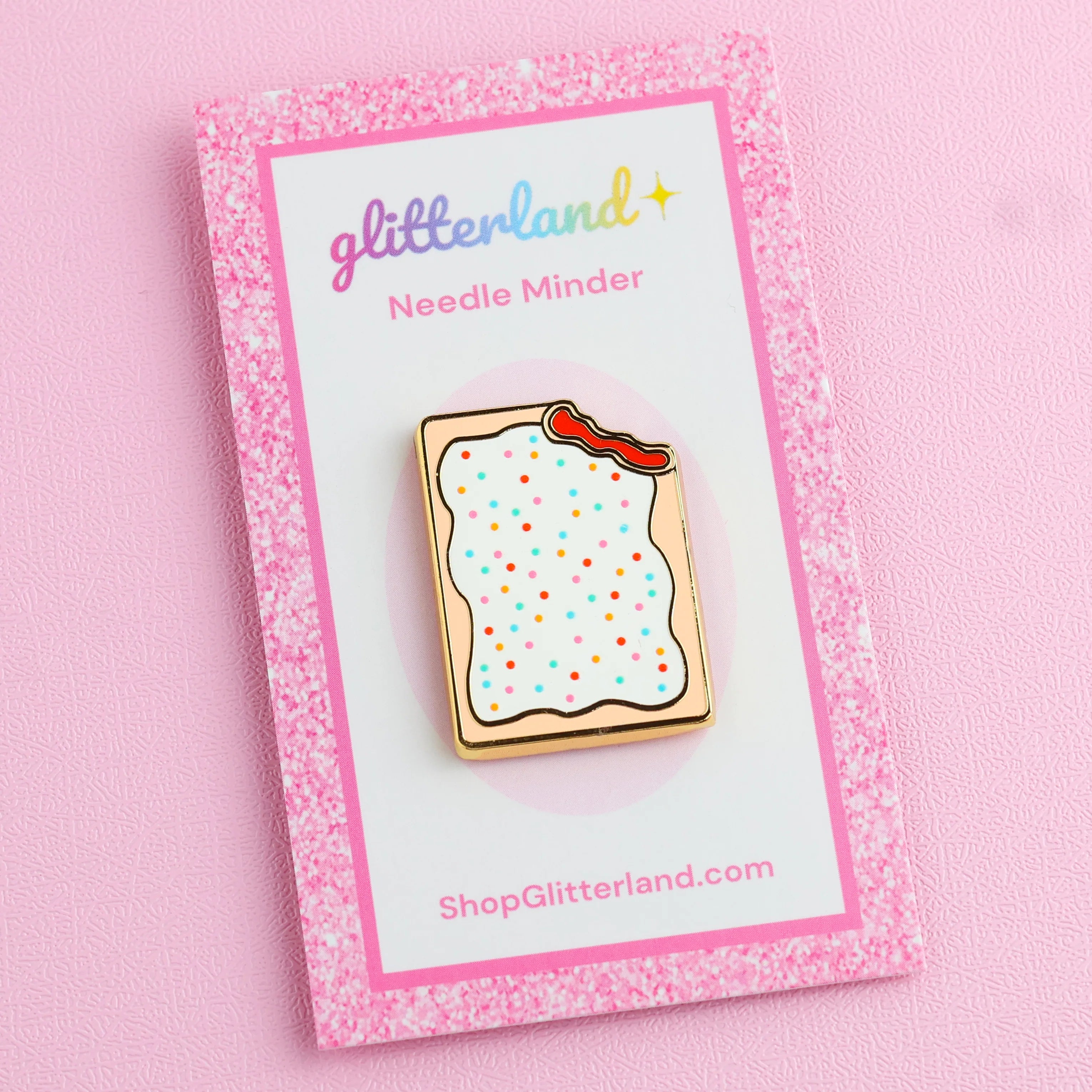 Glitterland | Toaster Pastry Needle Minder