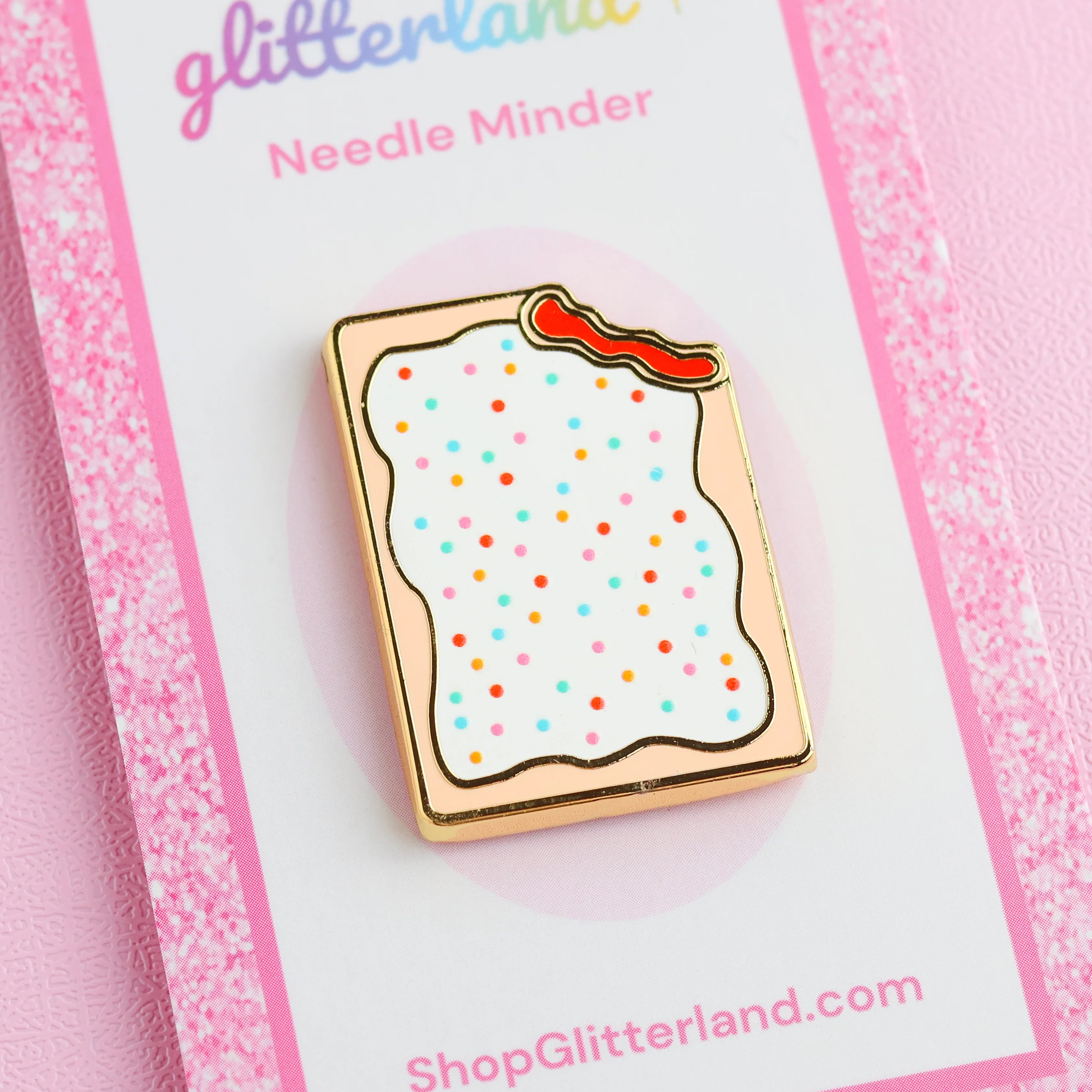 Glitterland | Toaster Pastry Needle Minder