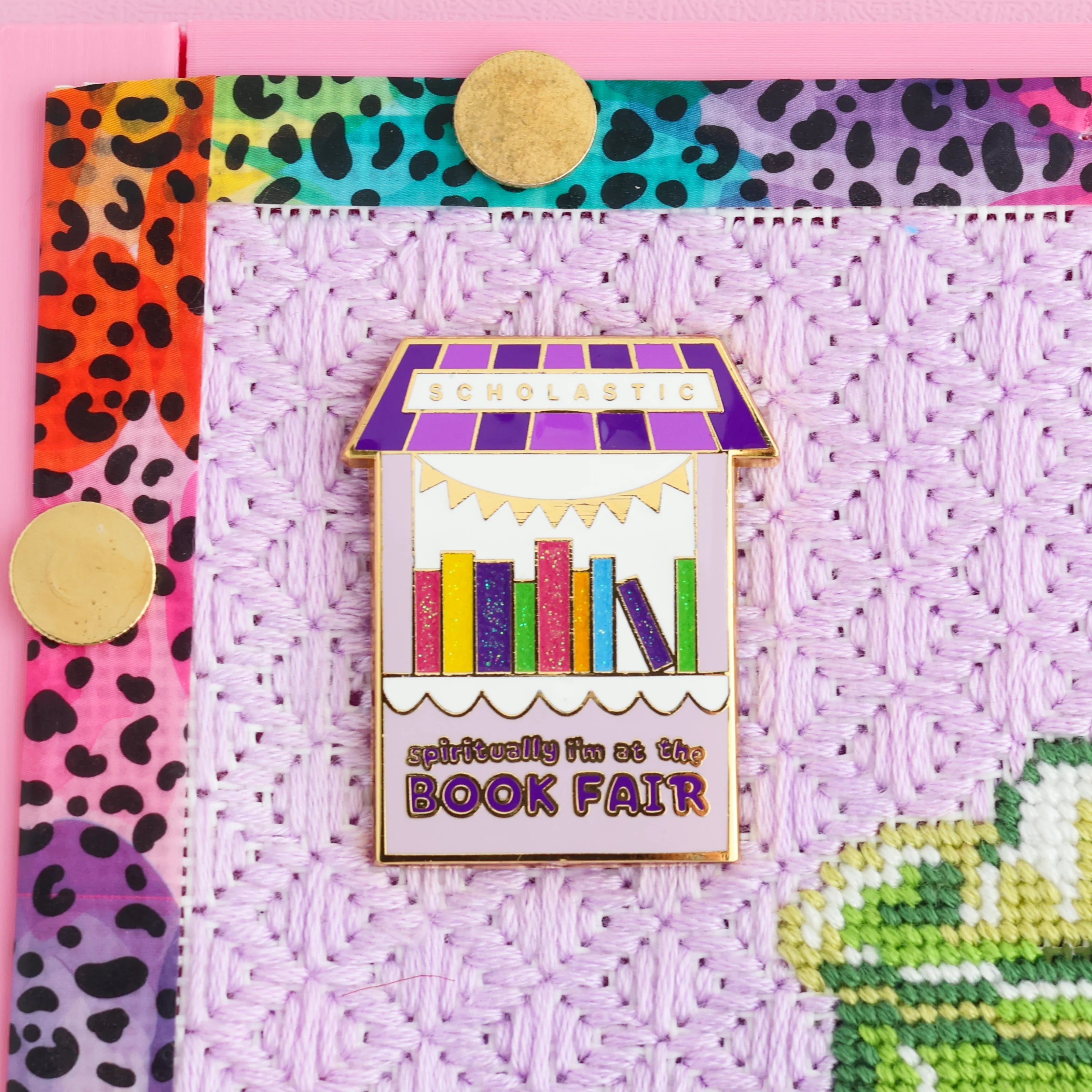 Glitterland | Book Fair Stand Needle Minder