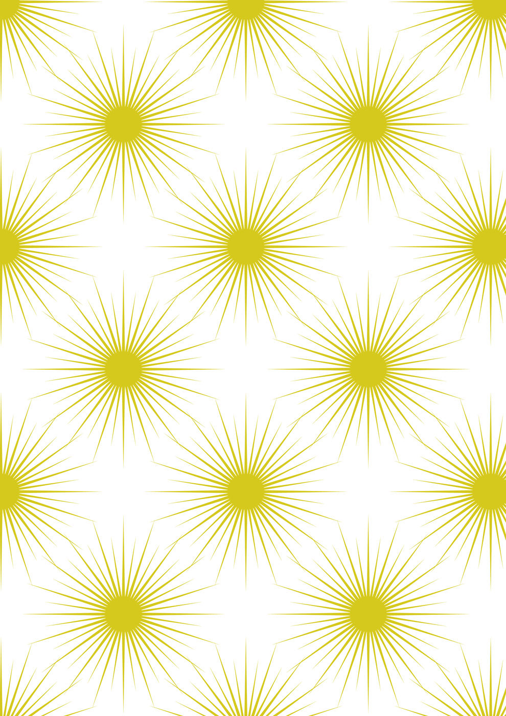 Lewis & Irene | Winter Solstice | Solstice sun on white (with gold metallic) - L58A