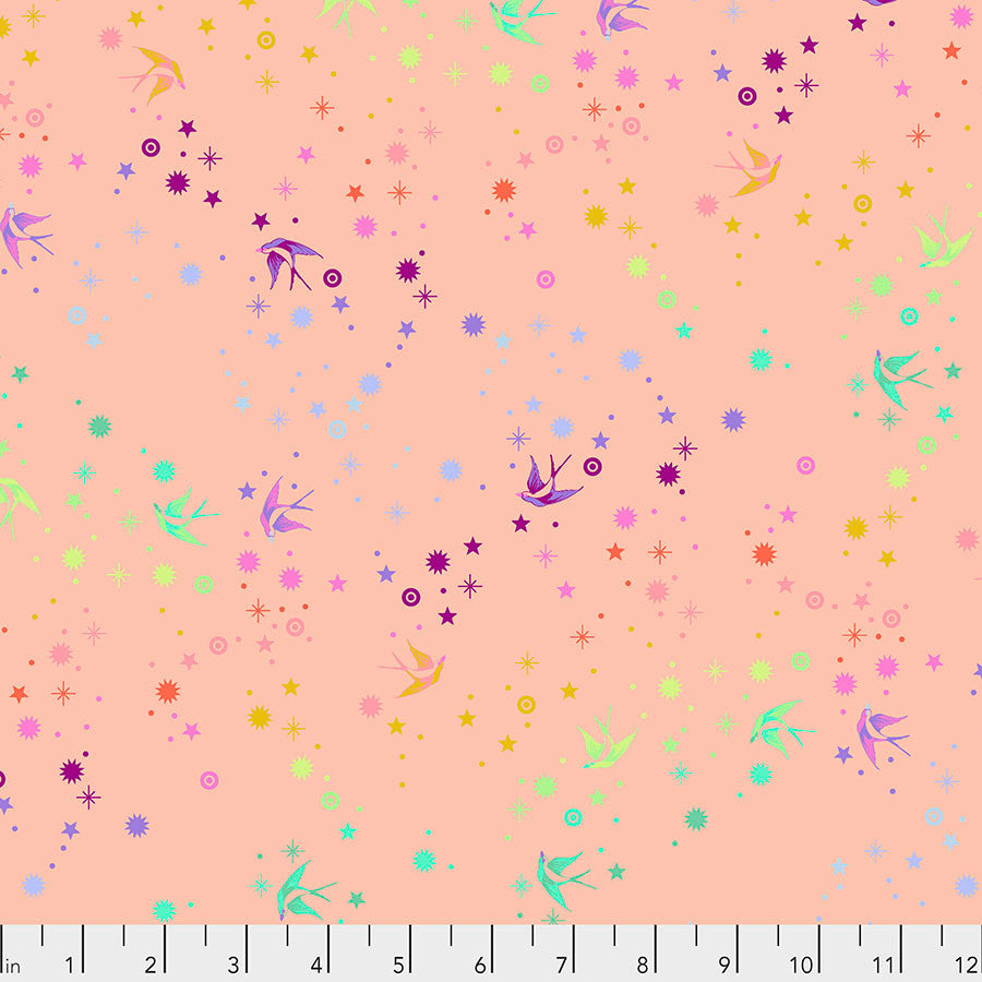 Tula Pink | True Colors | Fairy Dust - Sherbet