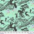 Tula Pink | Prince Charming Déjà Vu | Turtle Bay - Sweet Mint