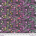 Tula Pink | Prince Charming Déjà Vu | Dandelion - Licorice PWTP279.LICORICE