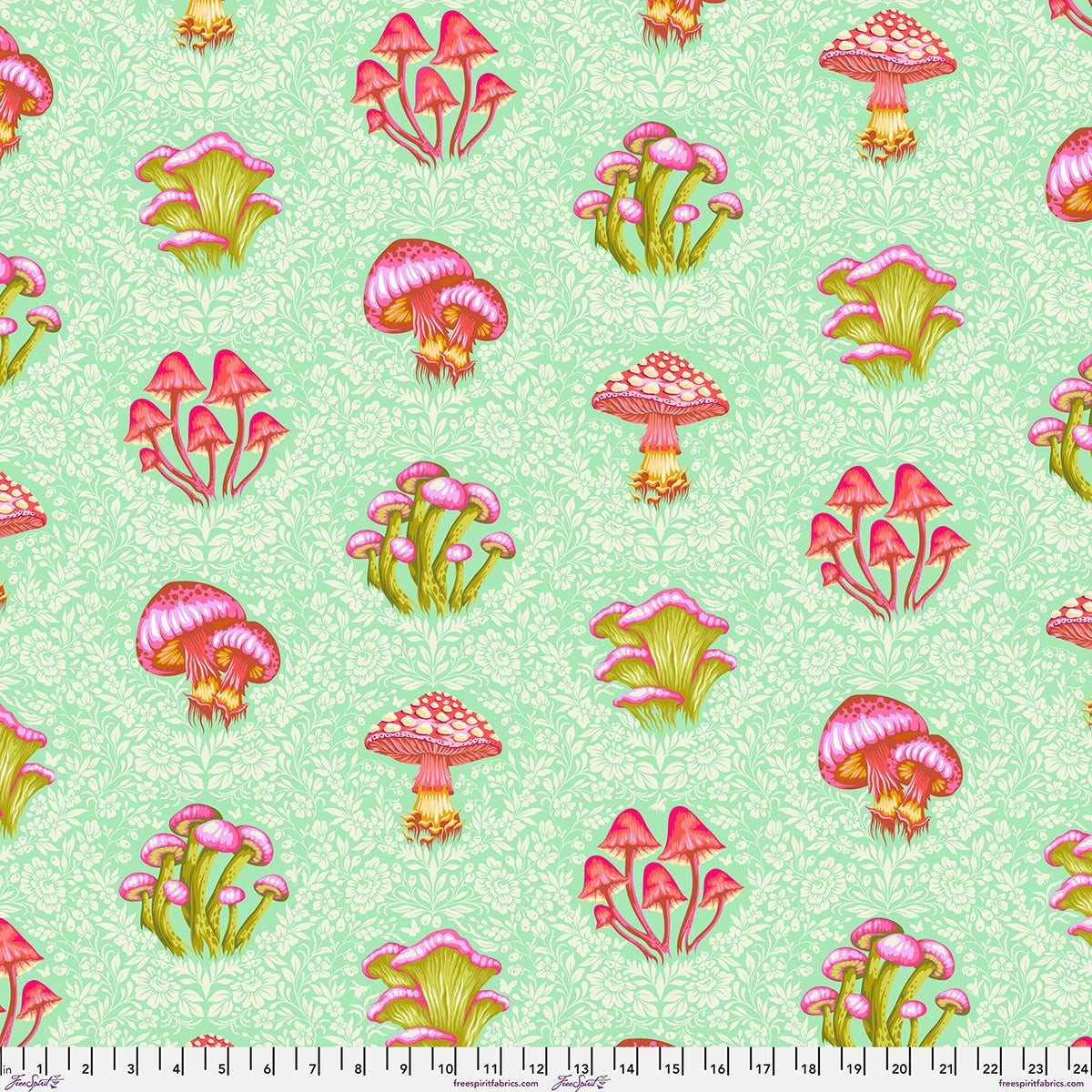 Tula Pink | Down to Earth | Morel Support - Afterglow PWTP293.AFTERGLOW