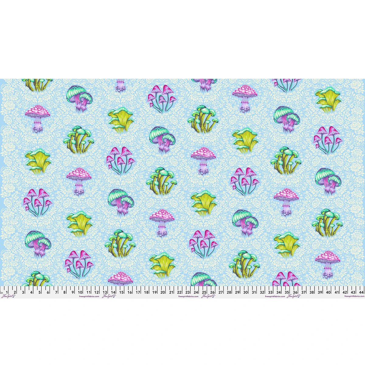 Tula Pink | Down to Earth | Morel Support - Daybreak PWTP293.DAYBREAK