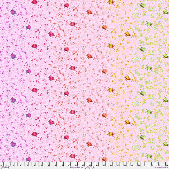 Tula Pink | Down to Earth | Spot On - Afterglow PWTP296.AFTERGLOW