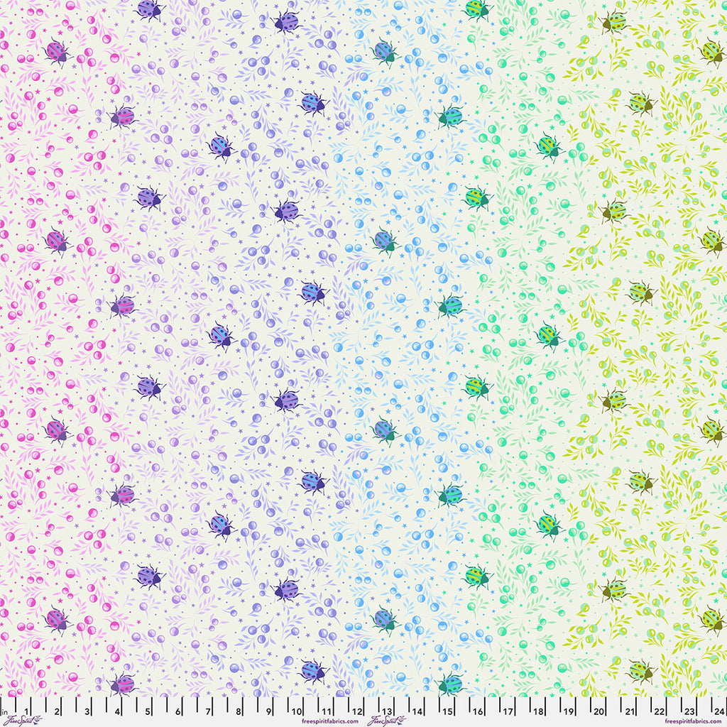 Tula Pink | Down to Earth | Spot On - Daybreak PWTP296.DAYBREAK