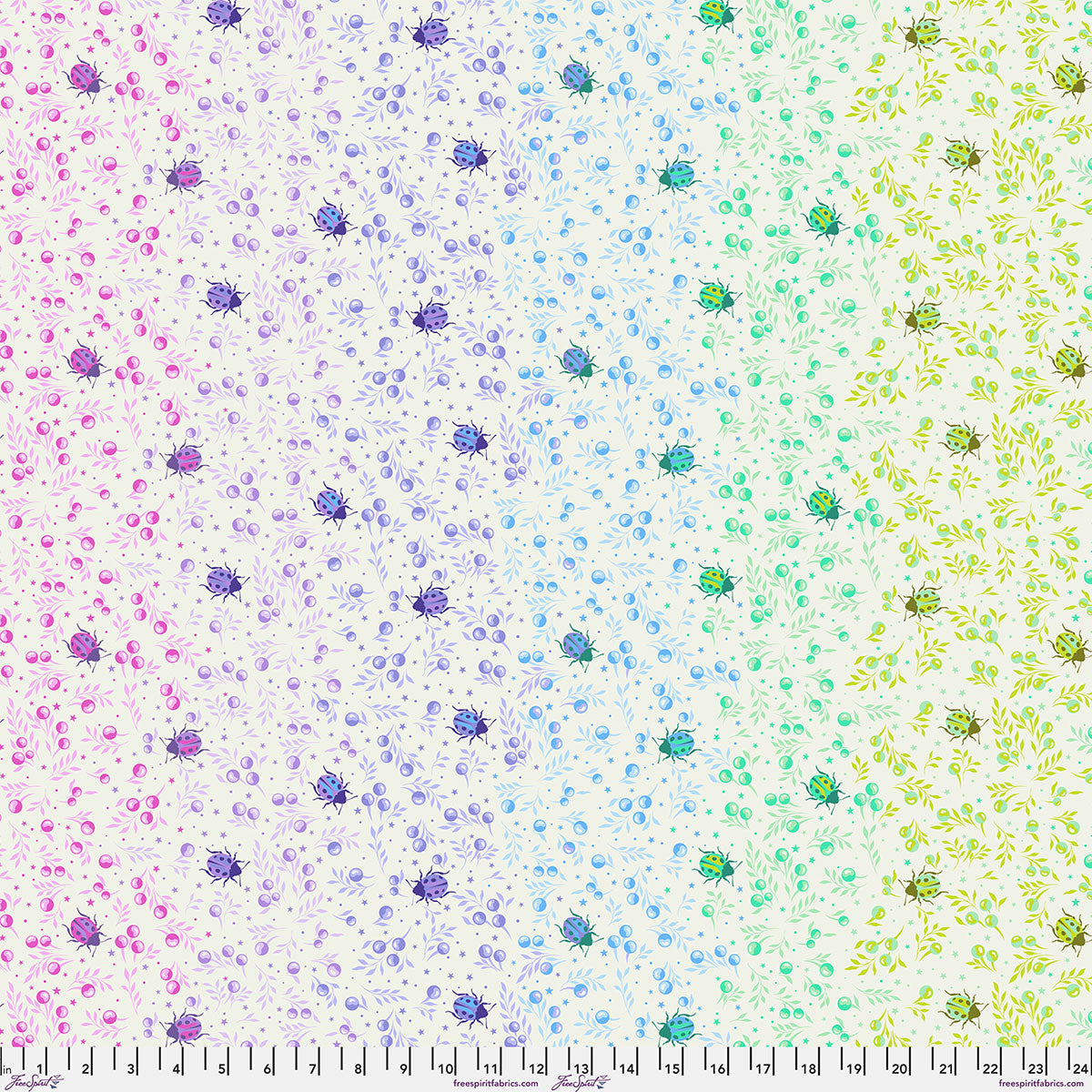 Tula Pink | Down to Earth | Spot On - Daybreak PWTP296.DAYBREAK