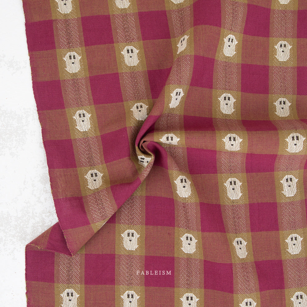 Fableism | Shadow Hill | Ghostie Gingham in Berry