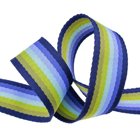 Tula Pink | Floral Reef | Smooth Sailing 1.5" Webbing in Marine