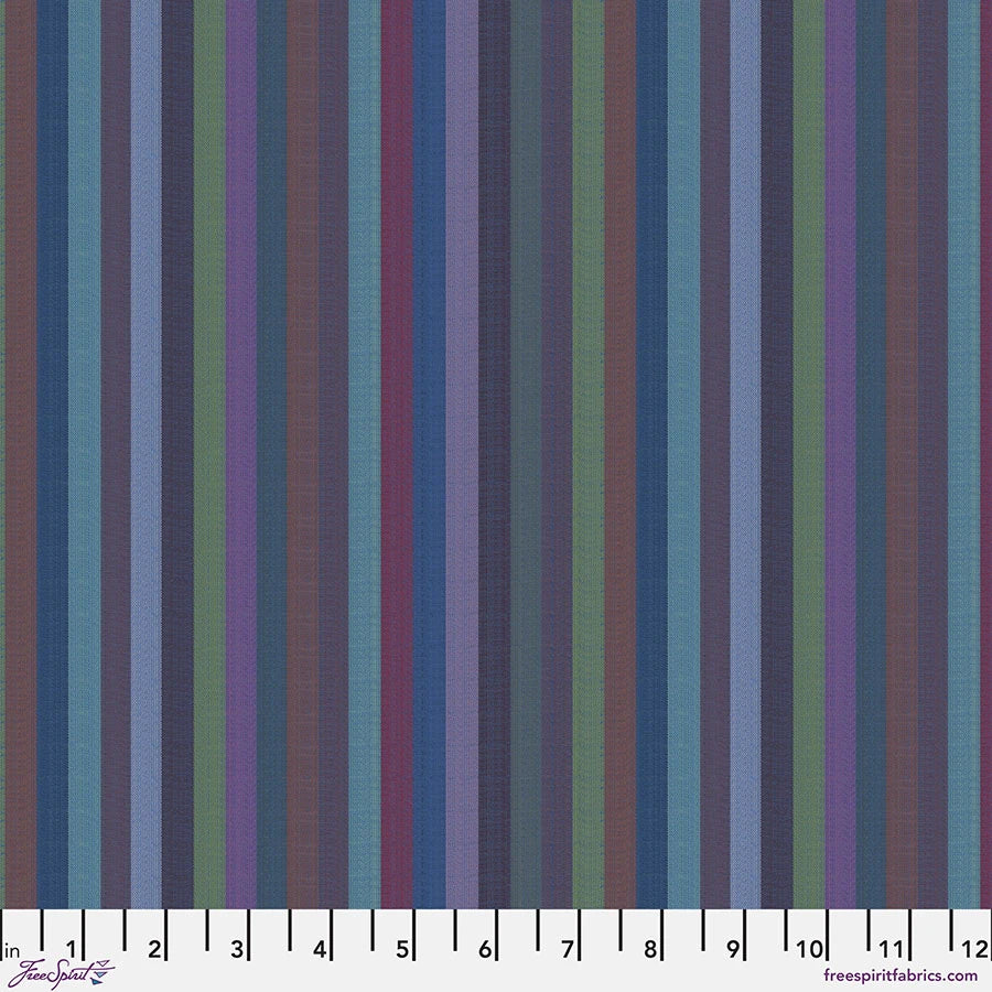 FreeSpirit | Kaffe Fassett | Woven Stripes - Narrow Stripe - Blue