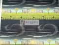 Lewis & Irene | Winter Solstice | Stonehenge stripe (with gold metallic) - L53