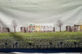 Lewis & Irene | Winter Solstice | Stonehenge double edge border (with gold metallic) - L52
