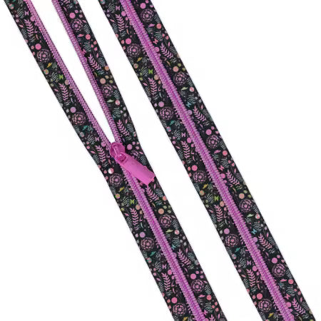 Tula Pink | Prince Charming Deja Vu | 3 Yards of #5 Zippers Dandelion