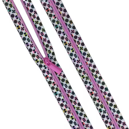 Tula Pink | Prince Charming Deja Vu | 3 Yards of #5 Zippers Taffy