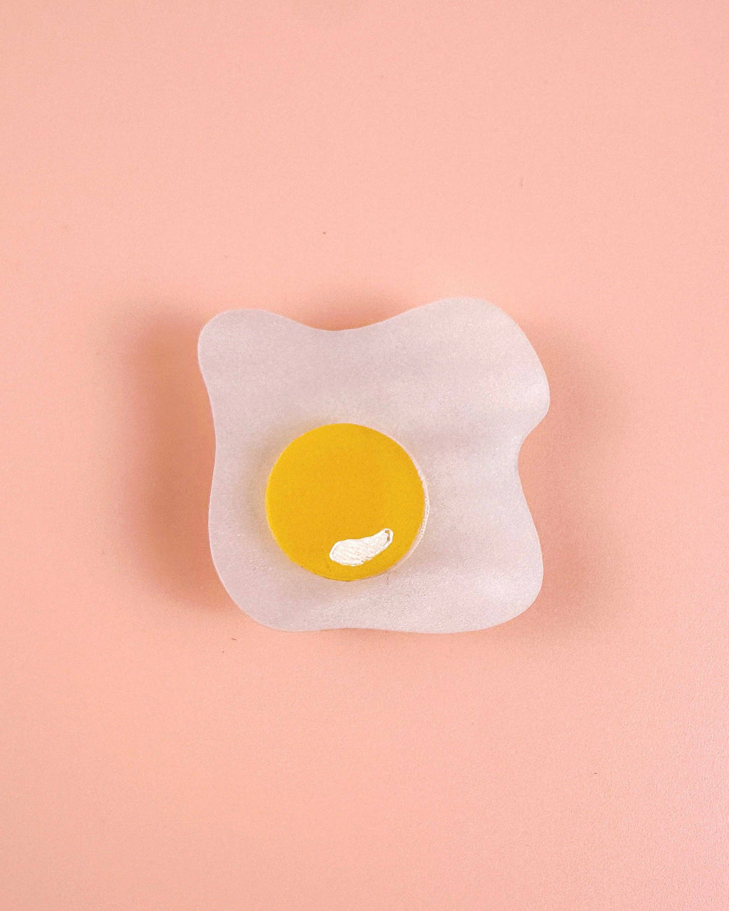 Over easy egg pop-up ruler handle
