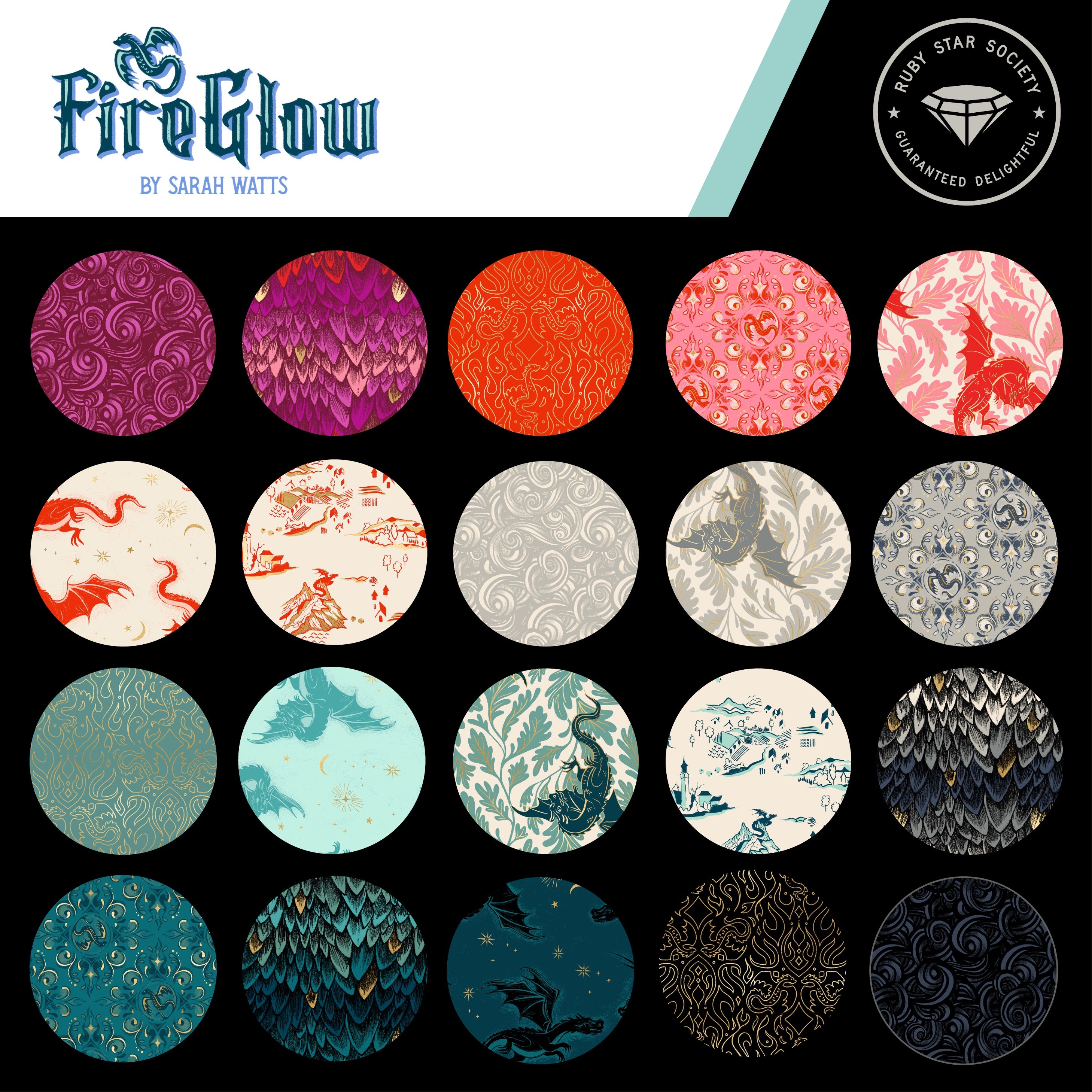 Ruby Star Society | Fireglow | Mountain Town in Frost RS2133 12