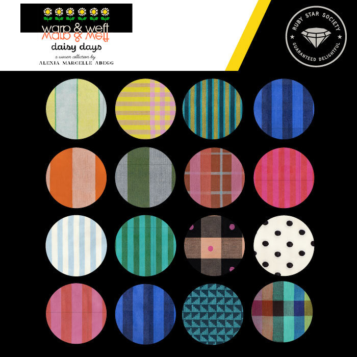 Ruby Star Society | Warp & Weft Daisy Days Precuts