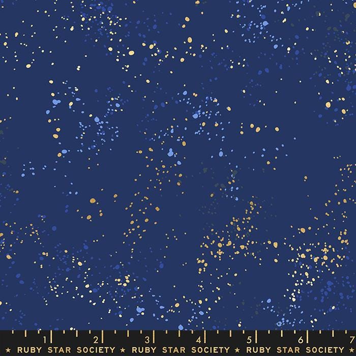 Ruby Star Society | Speckled | 108" Wideback in Navy |  RS5055 105M