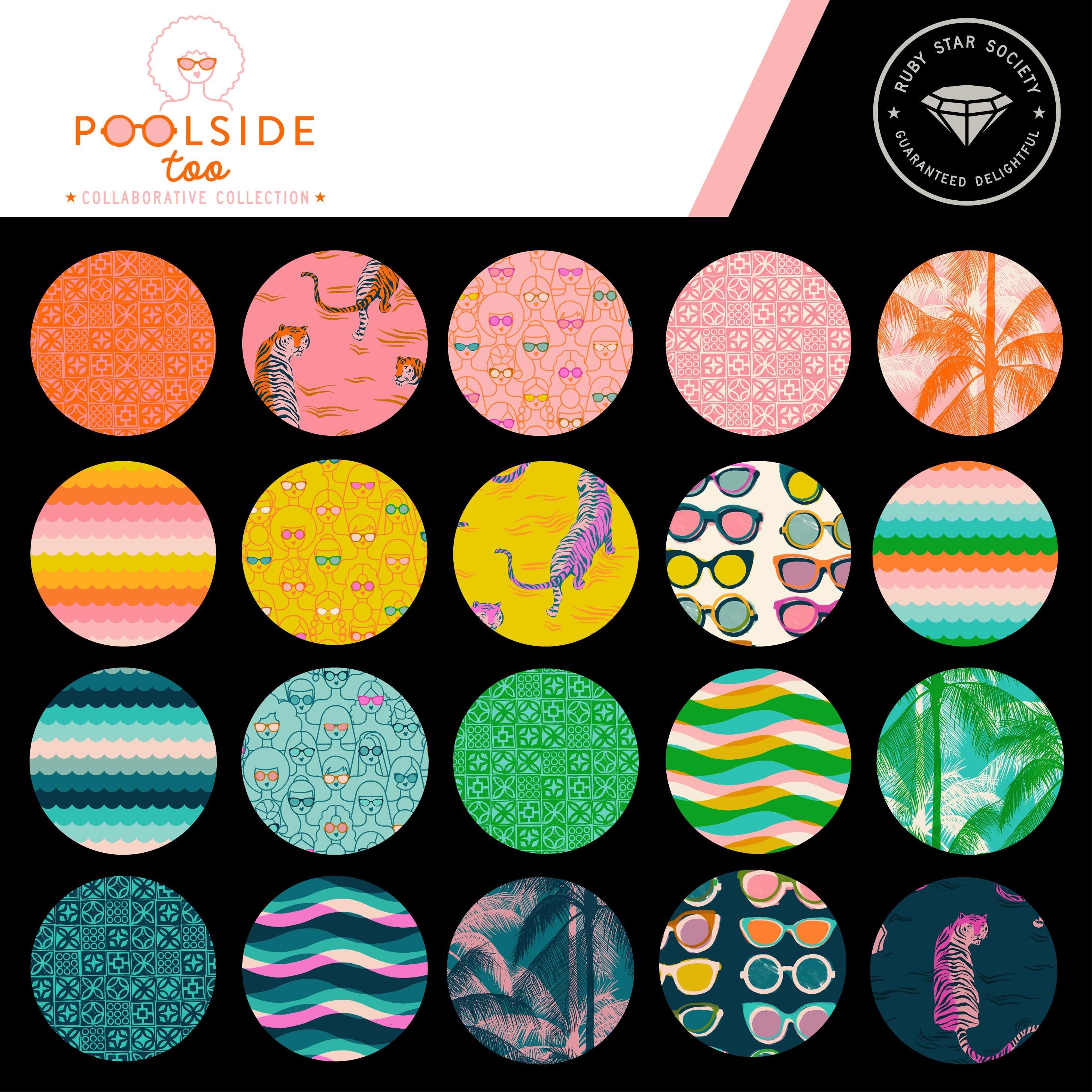 Ruby Star Society | Poolside Too | Charm Pack