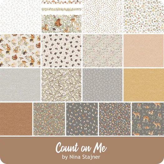 Dear Stella | Count on Me | Fat Quarter Bundle | 12pcs