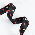 Ruby Star Society | Webbing 1.0" Mini Berry in Black by Kimberly Kight