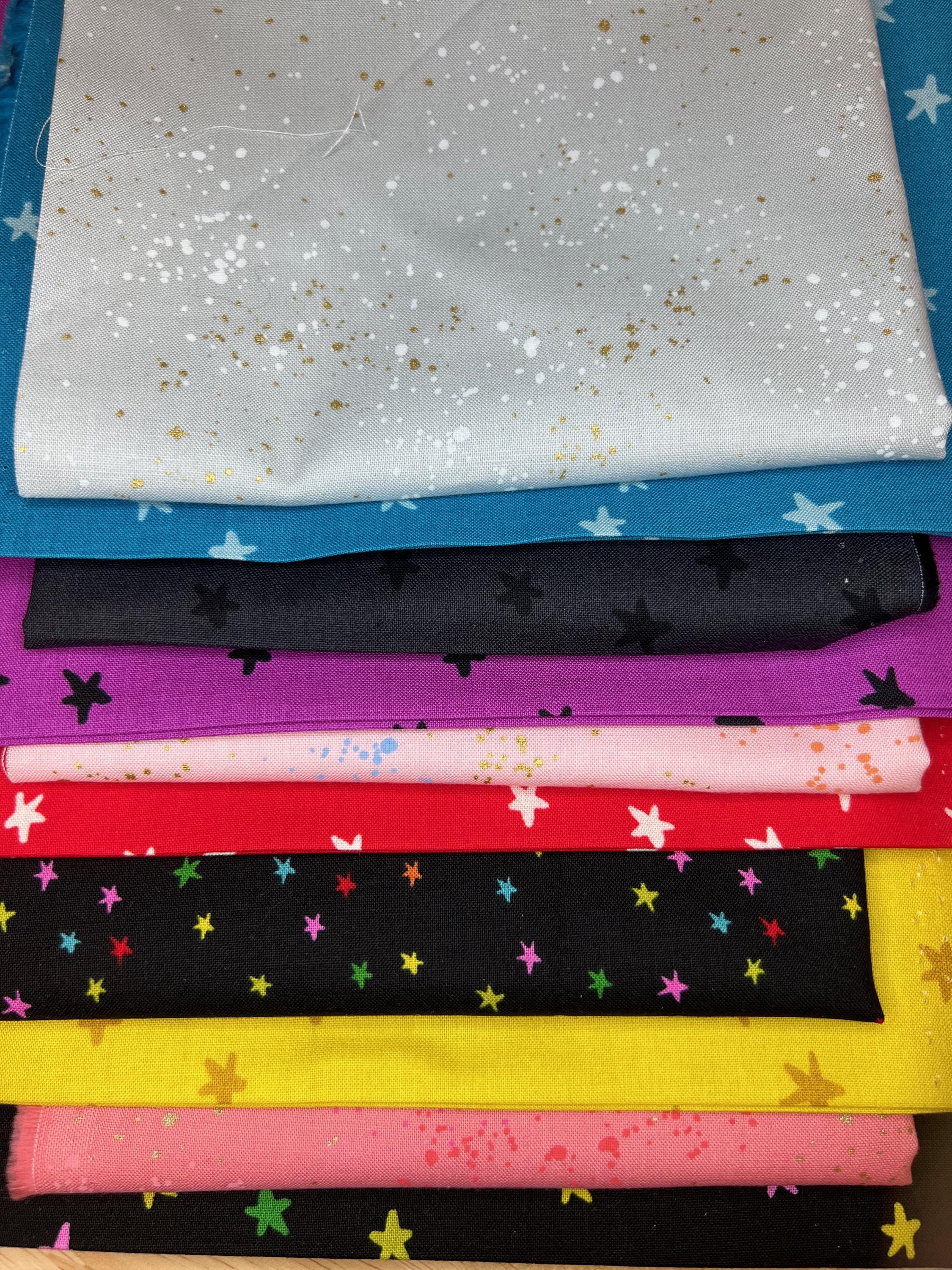 Yetis in Pajamas Quilt Top Kit: Ruby Star Society Lap Quilt (58x69")