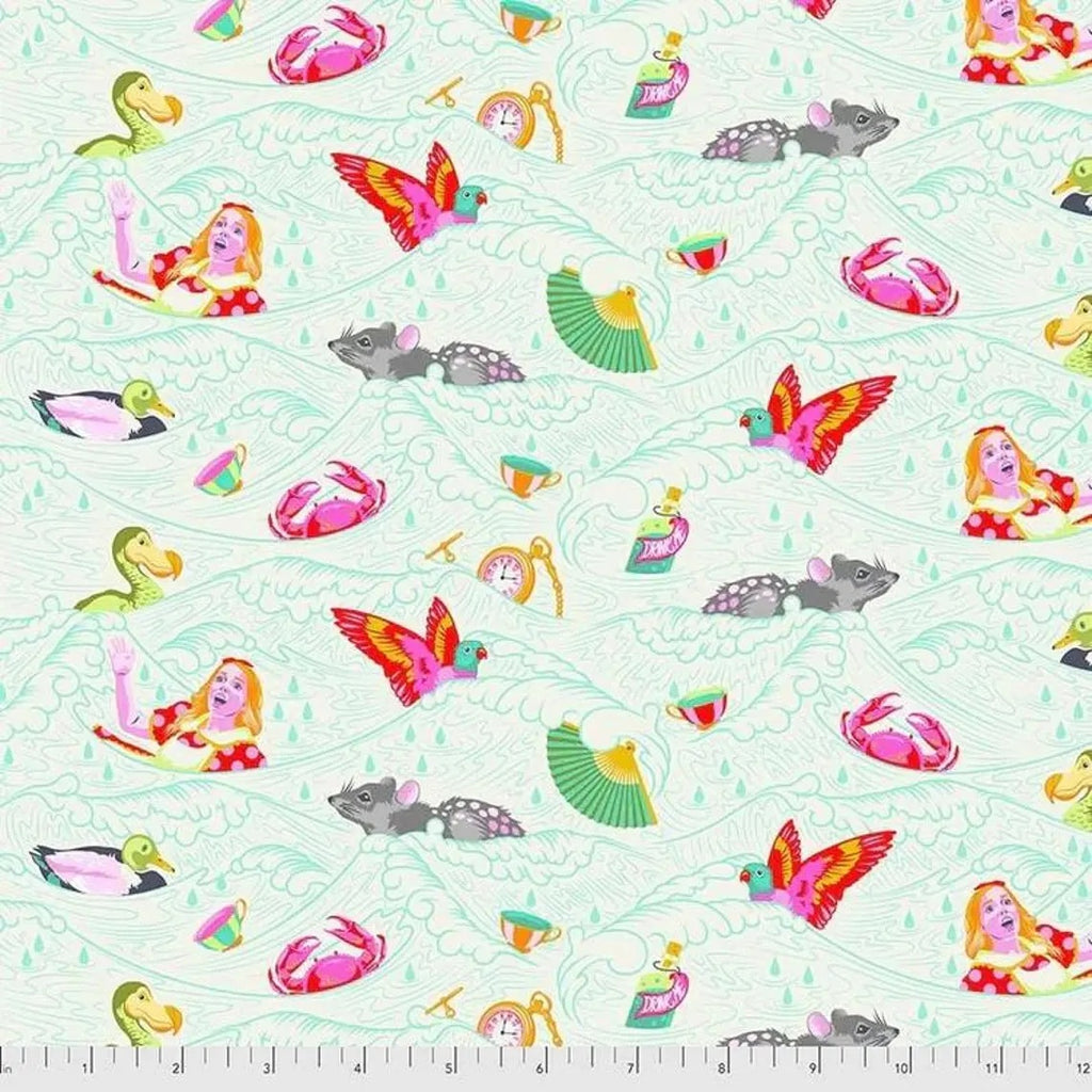 Tula Pink | Curiouser & Curiouser | Sea of Tears