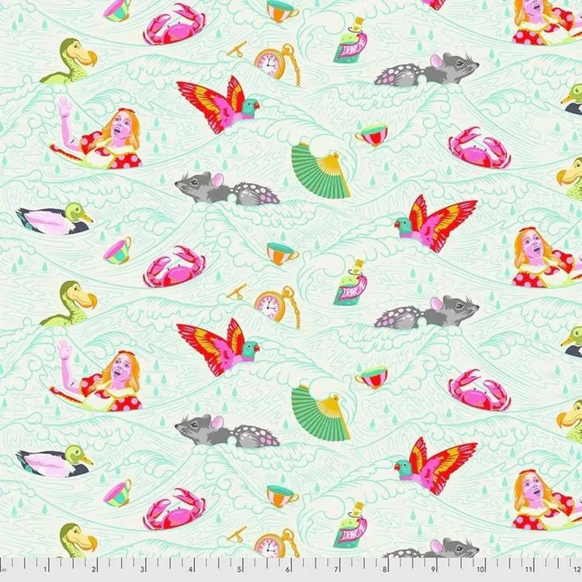 Tula Pink | Curiouser & Curiouser | Sea of Tears